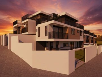 Terreno com projeto para 6 sobrados em Curitiba